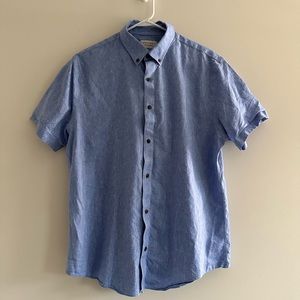 willory Untuck(able) Short Sleeve Button Down Shirt